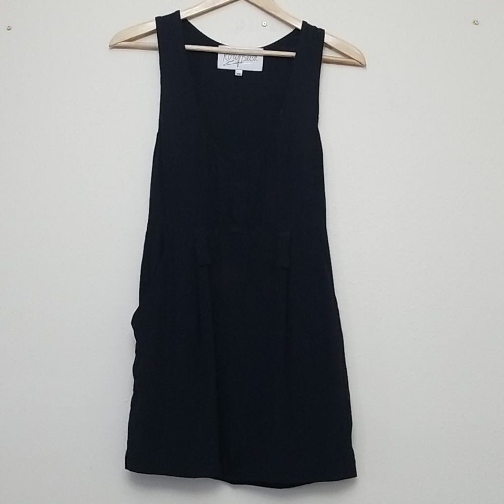 Rory Beca Black Silk Mini Dress XS